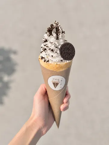 盛り盛りクッキー&クリームクレープ