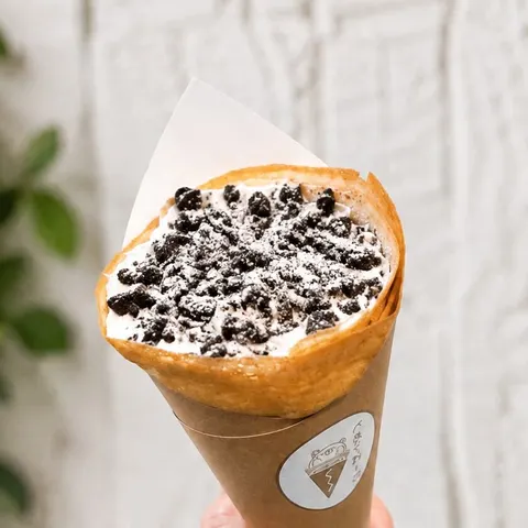 オレオクリームのミニクレープ