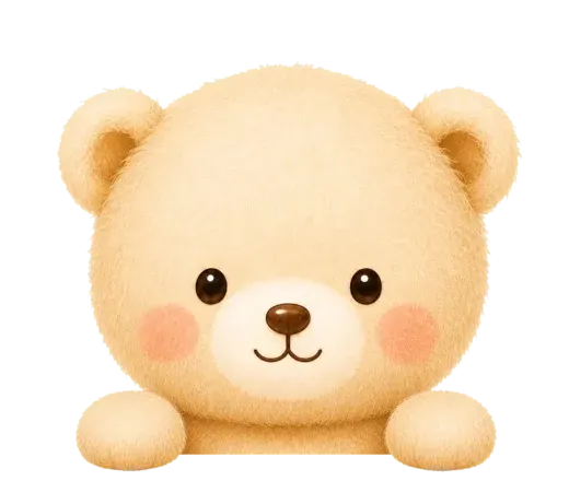 お知らせをのぞくべあくれーぷのくま