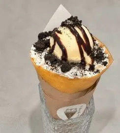 アイスチョコオレオクレープ